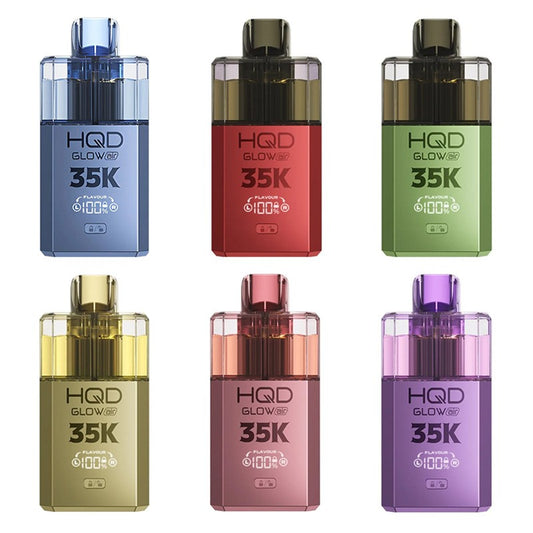 hqd glow air 35k prefilled vape