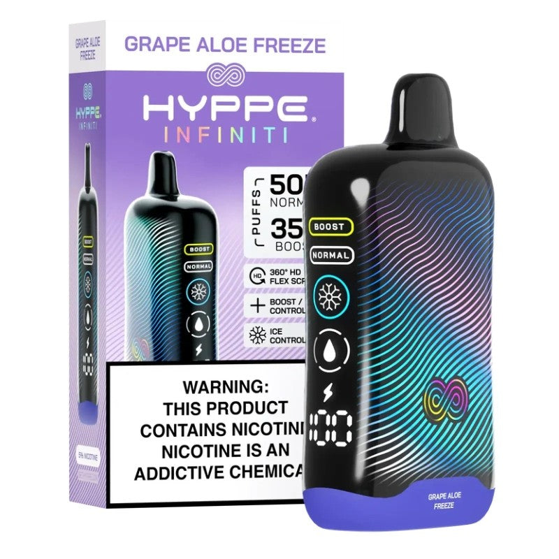 hyppe infiniti 50k kit aloe freeze