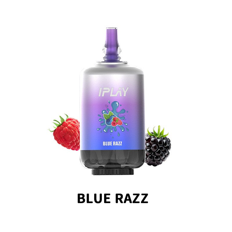 iplay ooka 150k hookah vape blue razz