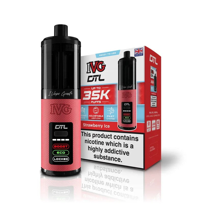 ivg dt 35k kit strawberry ice