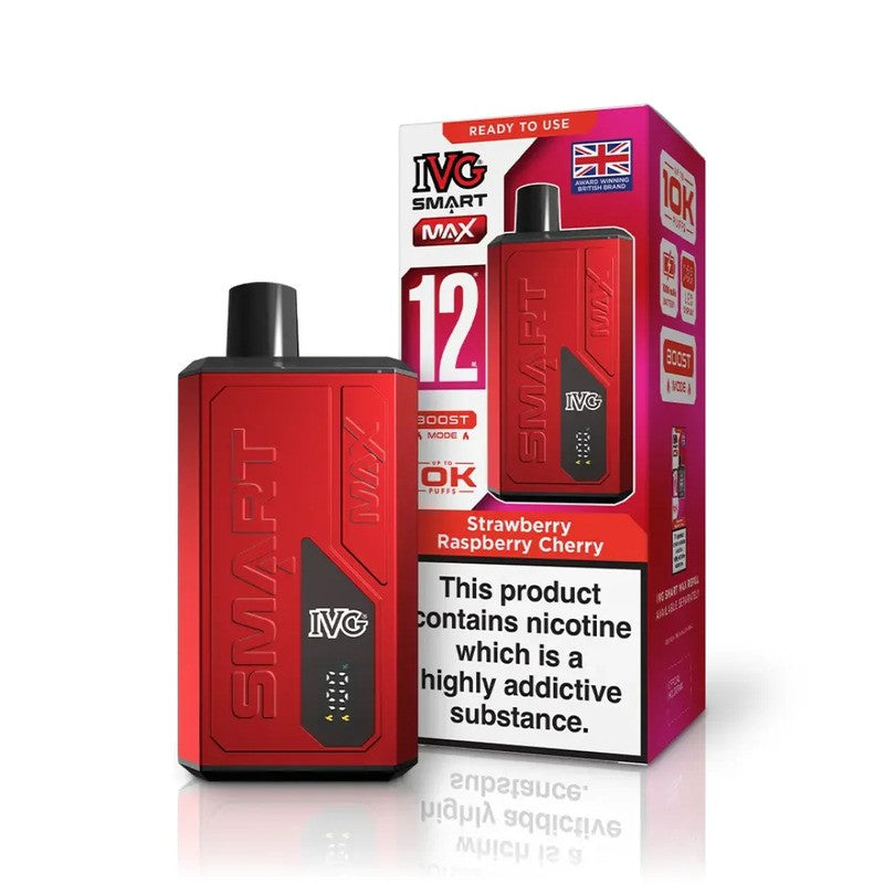 ivg smart max prefilled kit strawberry raspberry cherry