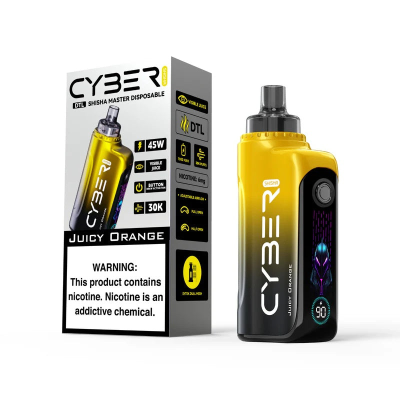 keystone cyber shisha 30k kit juicy orange