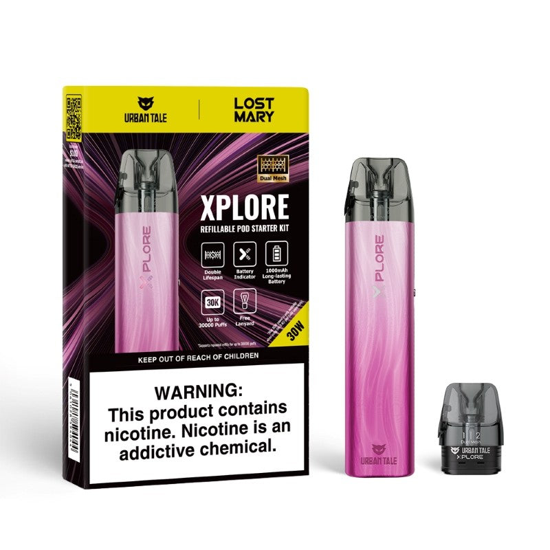 lost mary xplore urban tale pink