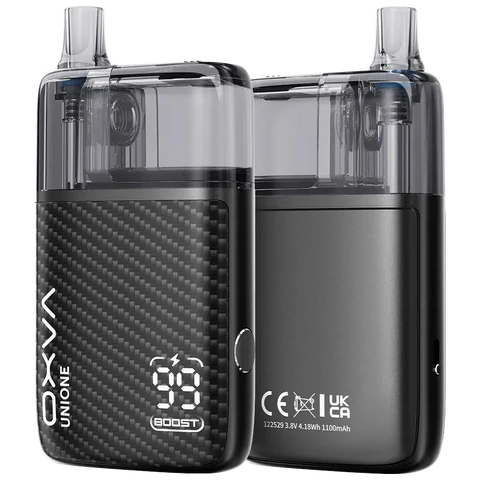oxva unione pod kit balck carbon