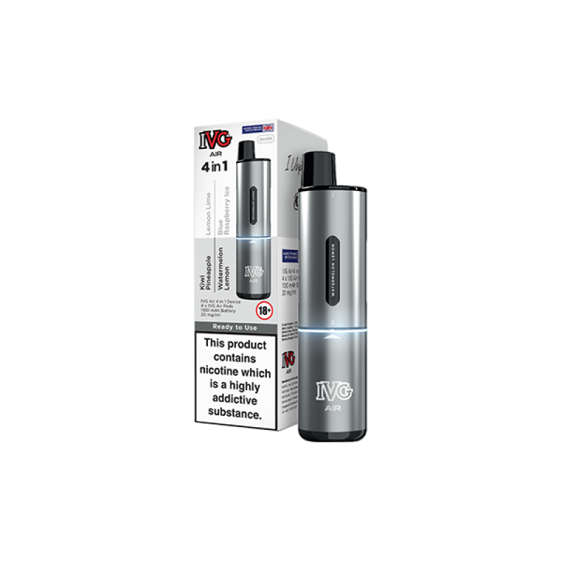 IVG Air 4 in 1 Disposable Vape 2400 Puffs Vaporno1.com IVG Air 4 in 1 Disposable Vape 2400 Puffs Vaporno1.com