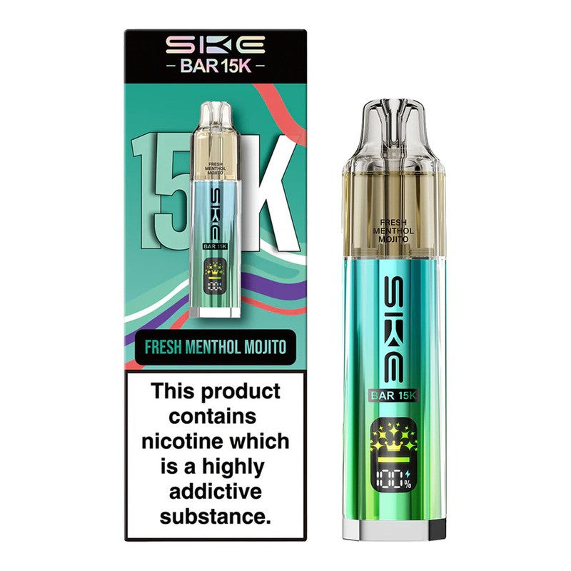 ske bar 15k kit fresh menthol mojito