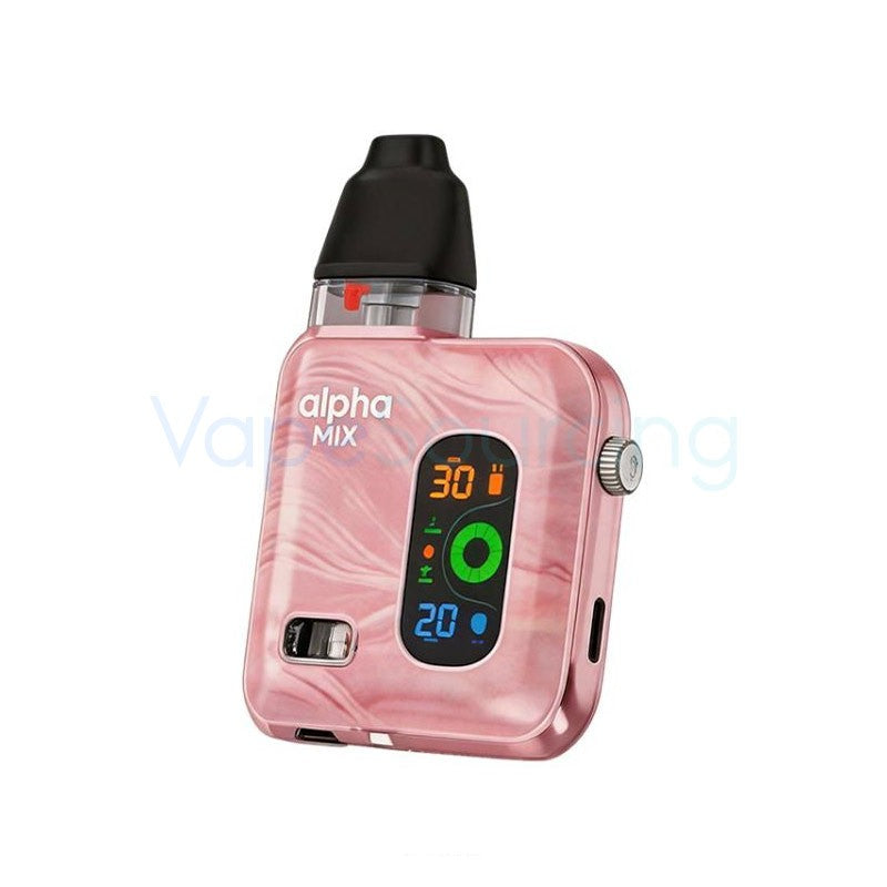 smok alpha mix pod kit pink