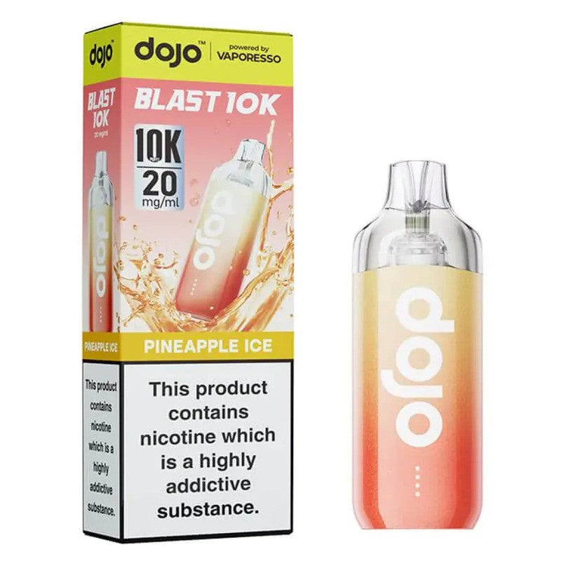 vaporesso dojo blast 10k pineapple ice