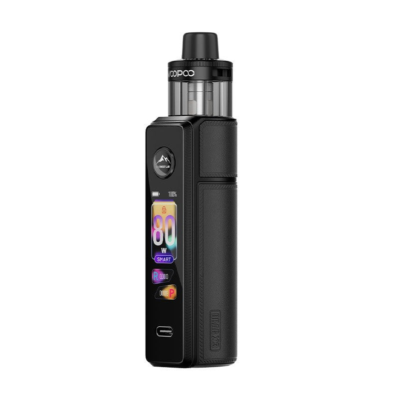 voopoo drag x 3 kit spray black