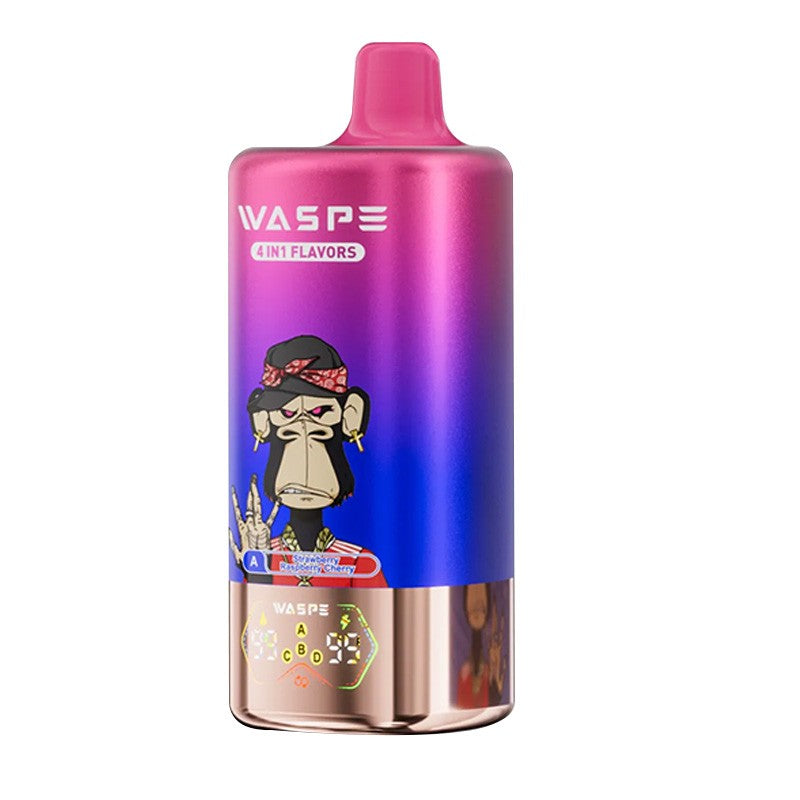 waspe 4 in 1 100k vape kit strawberry raspberry cherry