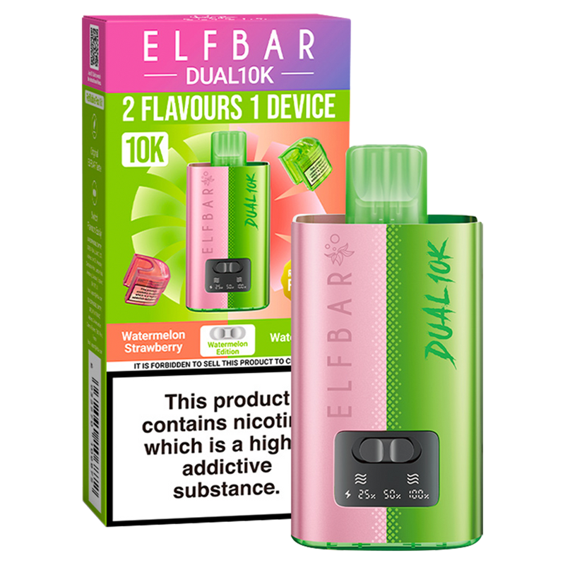 elf bar dual 10k vape watermelon edition