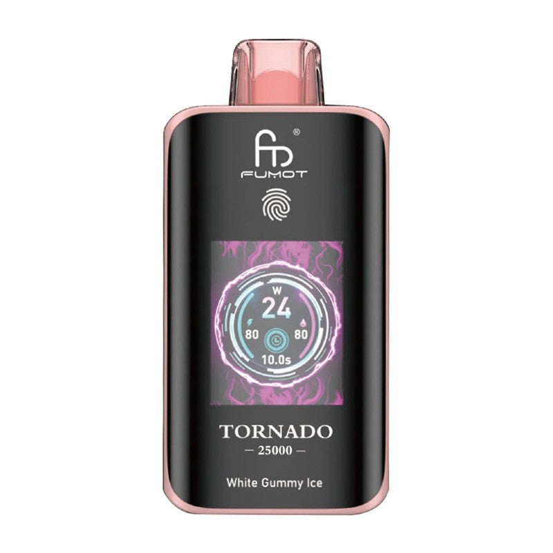 fumot tornado 25000 white gummy ice